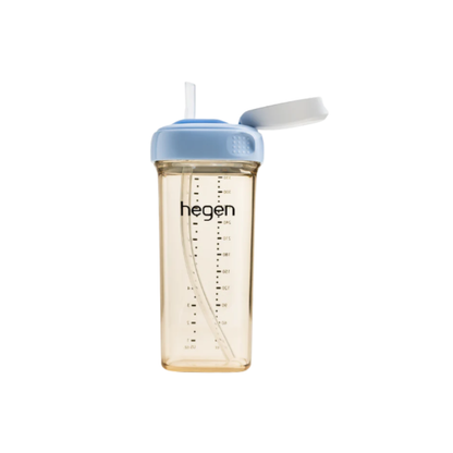 HEGEN PCTO STRAW CUP PPSU BLUE V3 330ML