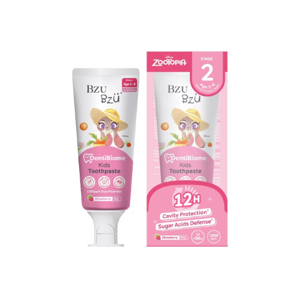 BZU BZU DENTIBIOME KIDS TOOTHPASTE STAGE 2 STRAWBERRY