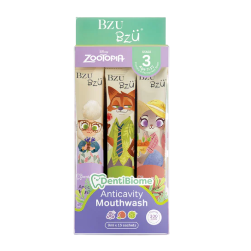 BZU BZU DENTIBIOME ANTICAVITY MOUTHWASH STAGE 3