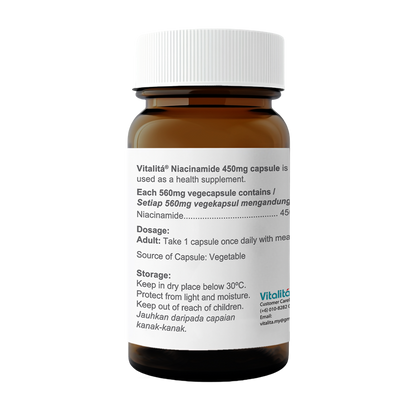 VITALITA NIACINAMIDE 450G 30S
