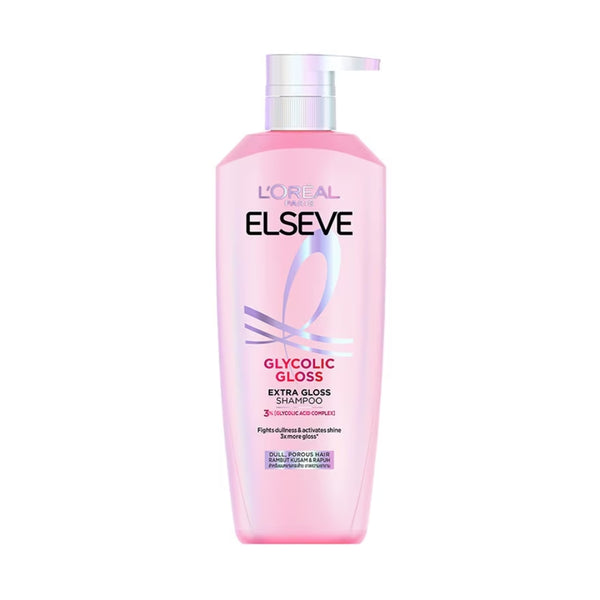 LOREAL ELSEVE GLYCOLIC GLOSS SHAMPOO 620ML