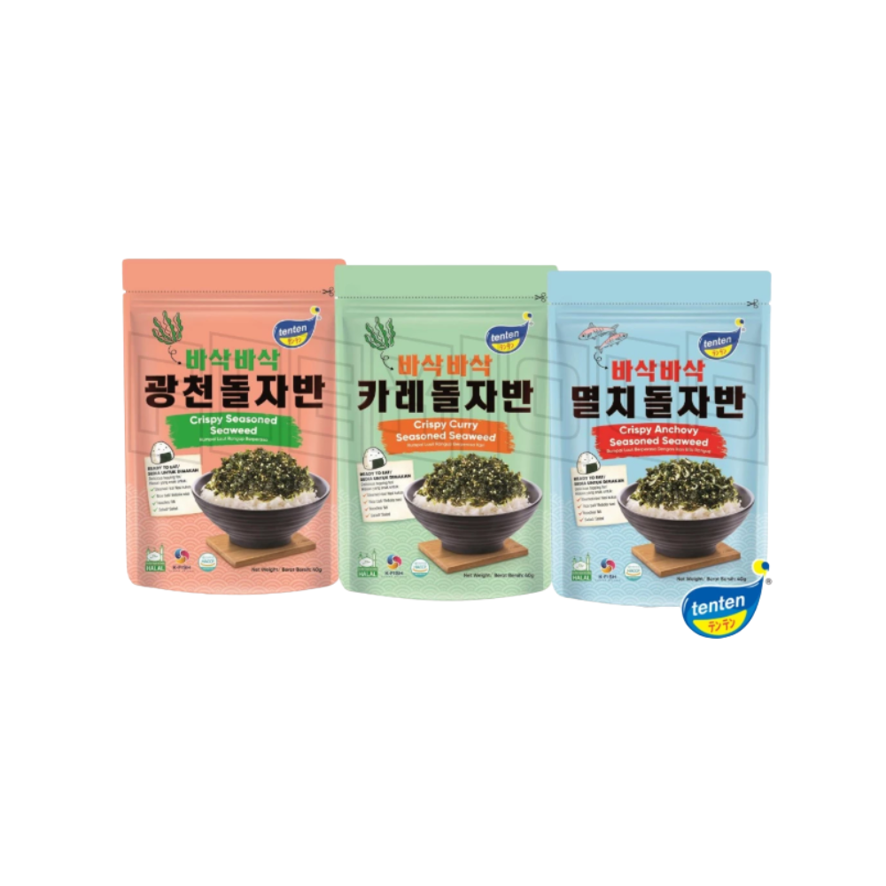 TENTEN CRISPY SEASONED SEAWEED 40G