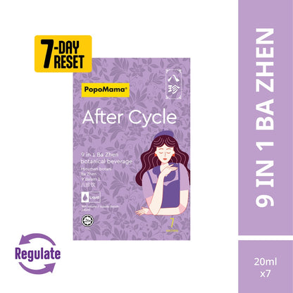 POPOMAMA AFTER CYCLE 9IN1 BA ZHEN BOTANICAL BEVERAGE 7S