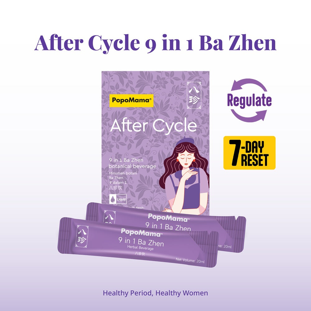 POPOMAMA AFTER CYCLE 9IN1 BA ZHEN BOTANICAL BEVERAGE 7S