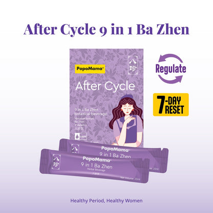 POPOMAMA AFTER CYCLE 9IN1 BA ZHEN BOTANICAL BEVERAGE 7S