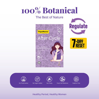 POPOMAMA AFTER CYCLE 9IN1 BA ZHEN BOTANICAL BEVERAGE 7S