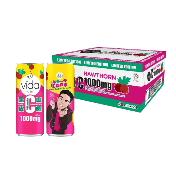 CNY VIDA C HAWTHORN 325ML X24