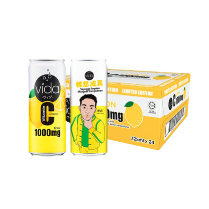 CNY VIDA C LEMON 325ML X24