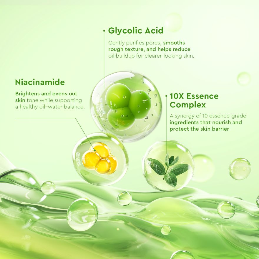 GLAD2GLOW GLYCOLIC ACID FACIAL WASH 70G