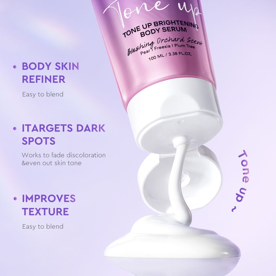 GLAD2GLOW TONE UP BRIGHTENING BODY SERUM 100ML
