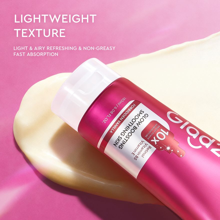 GLAD2GLOW RETINOL BRIGHT BODY SERUM 180ML