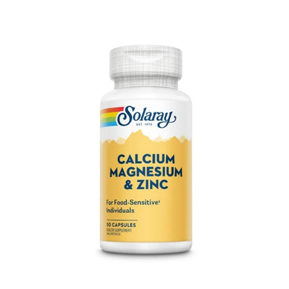 SOLARAY CALCIUM MAGNESIUM ZINC 50S