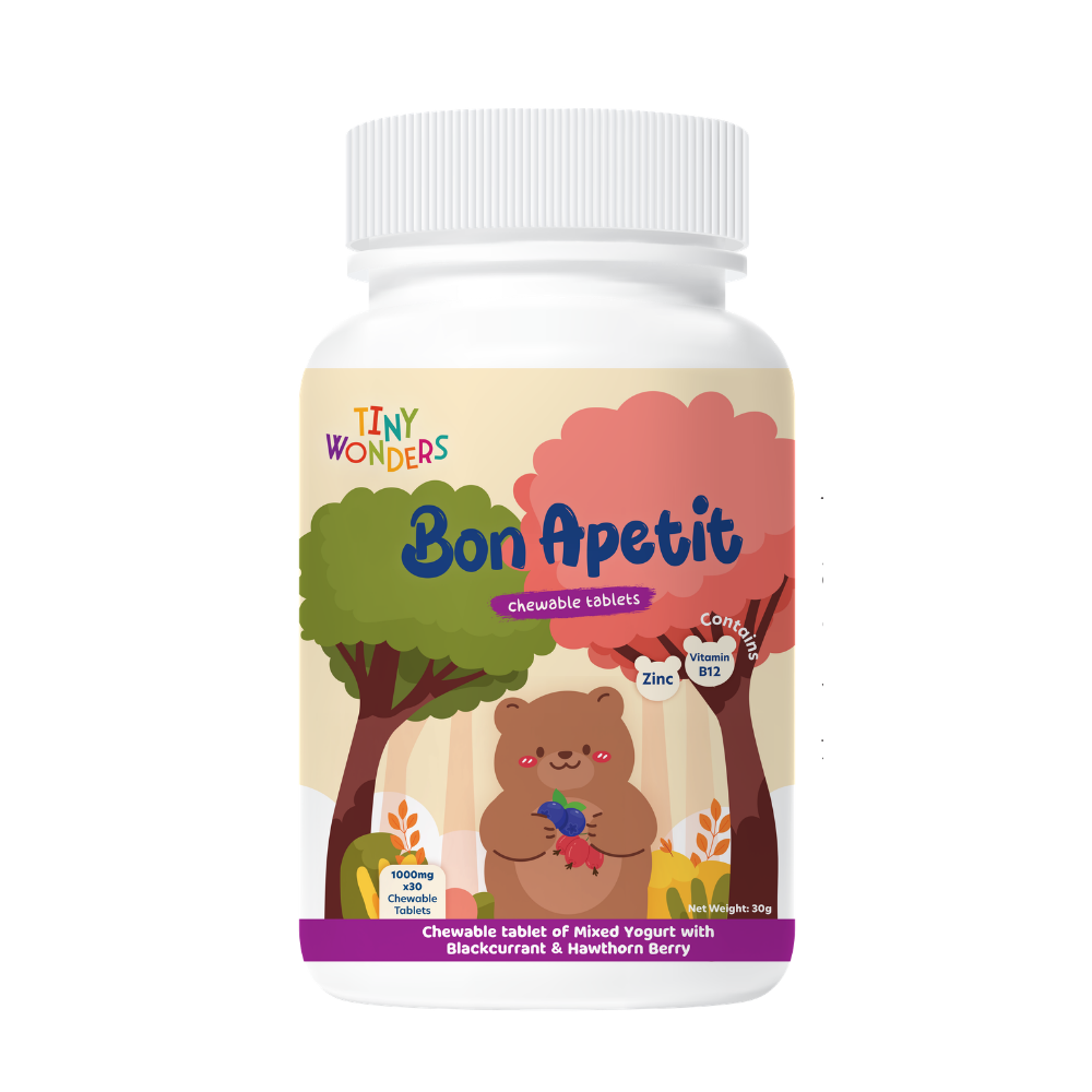 TINY WONDERS BON APETIT CHEWABLE TABLET 30S