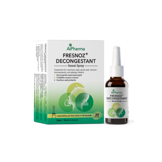 FRESNOZ DECONGESTANT NASAL SPRAY 20ML