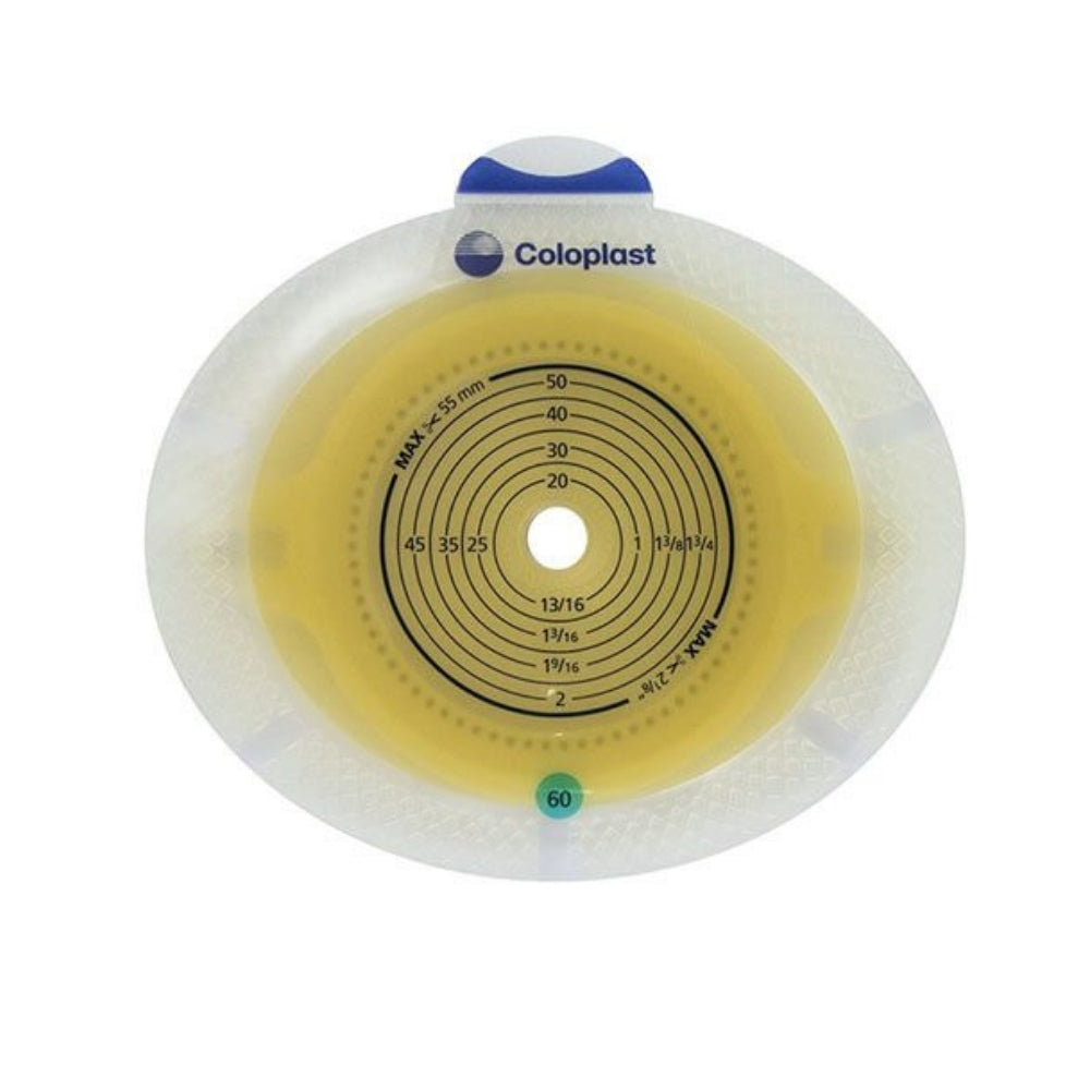 COLOPLAST SENSURA 2P BP FLAT WITH EAR XPRO 50MM (10025) 5S