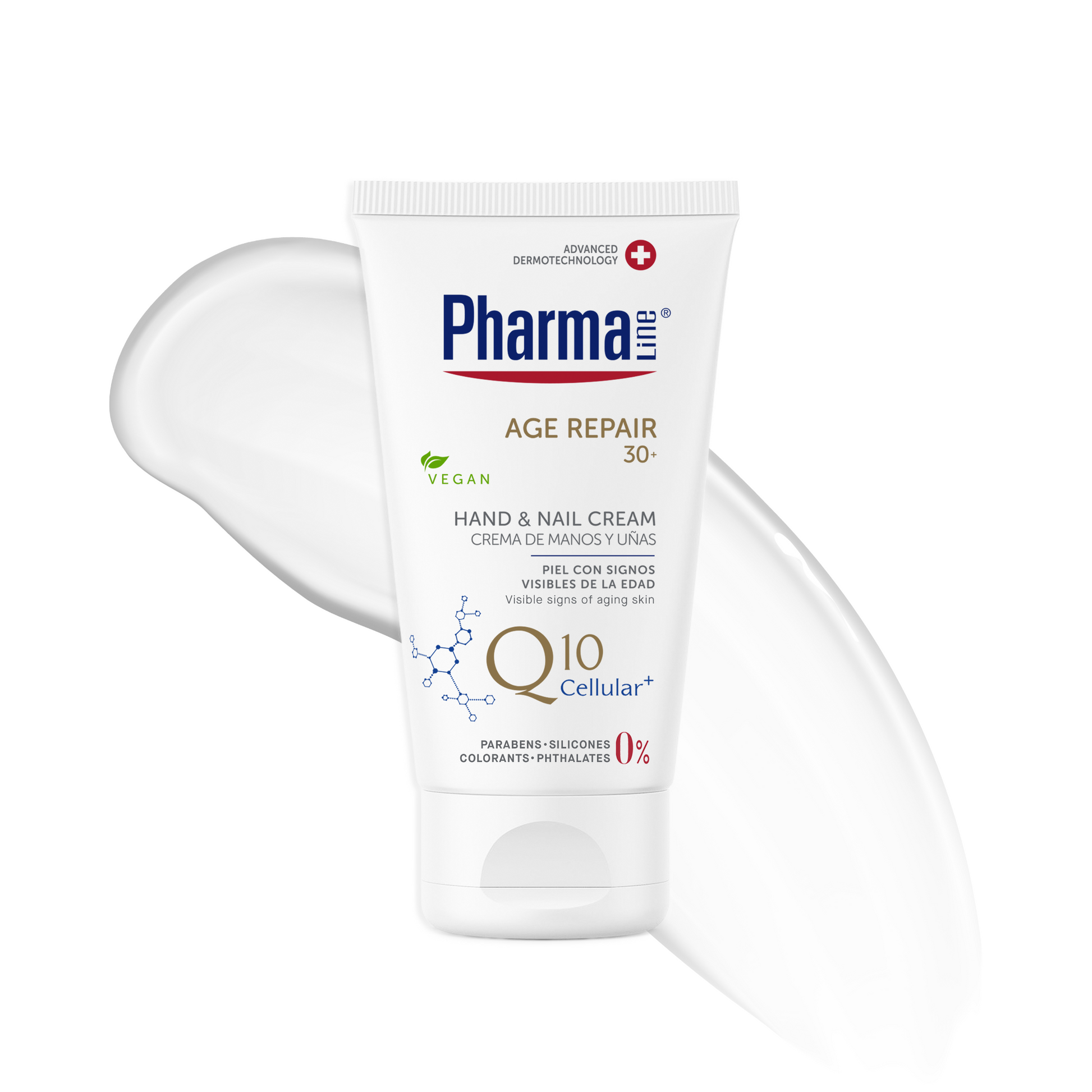 PHARMALINE AGE REPAIR 30+ HAND & NAIL CREAM 75ML