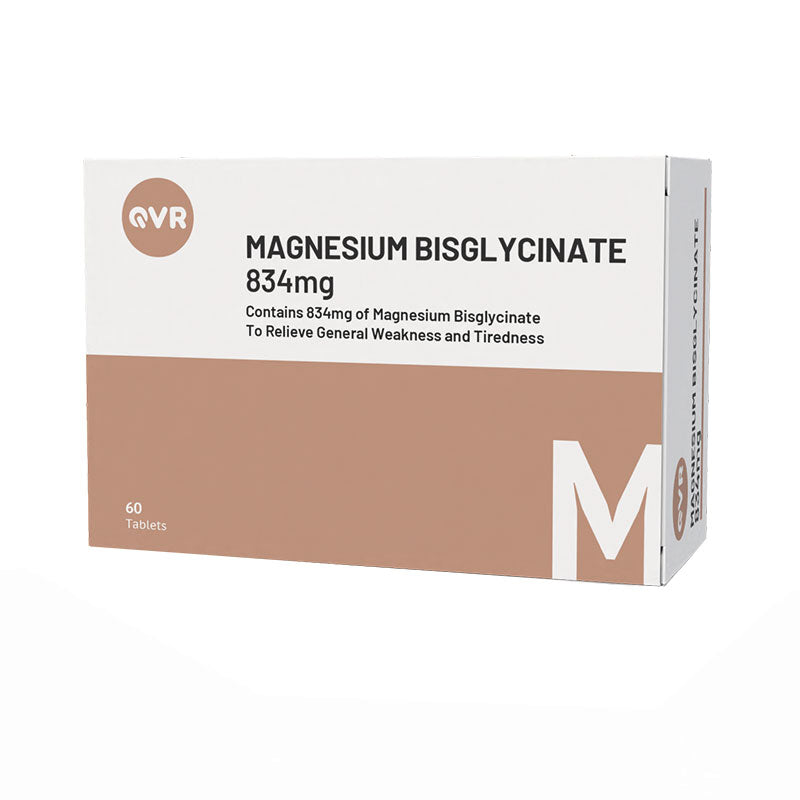 QVR MG BISGLYCINATE 834MG 10SX6