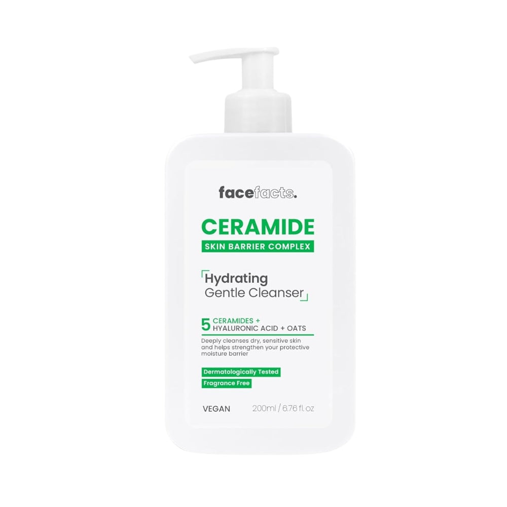 FACE FACTS CERAMIDE HYDRATING CLEANSER 200ML