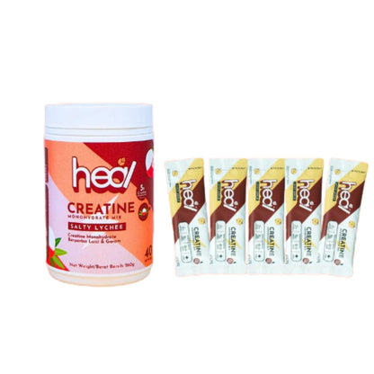 HEAL CREATINE SALTY LYCHEE BOTTLE 260G