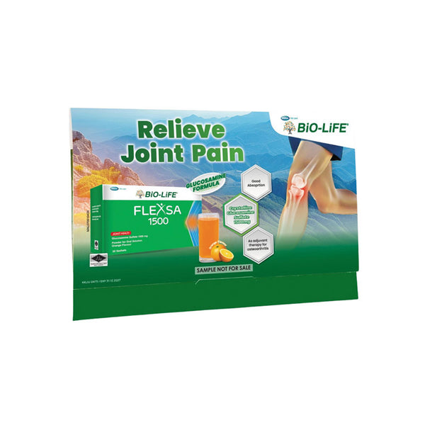 BIOLIFE FLEXSA GLUCOSMINE 1500MG 6S-CGWP