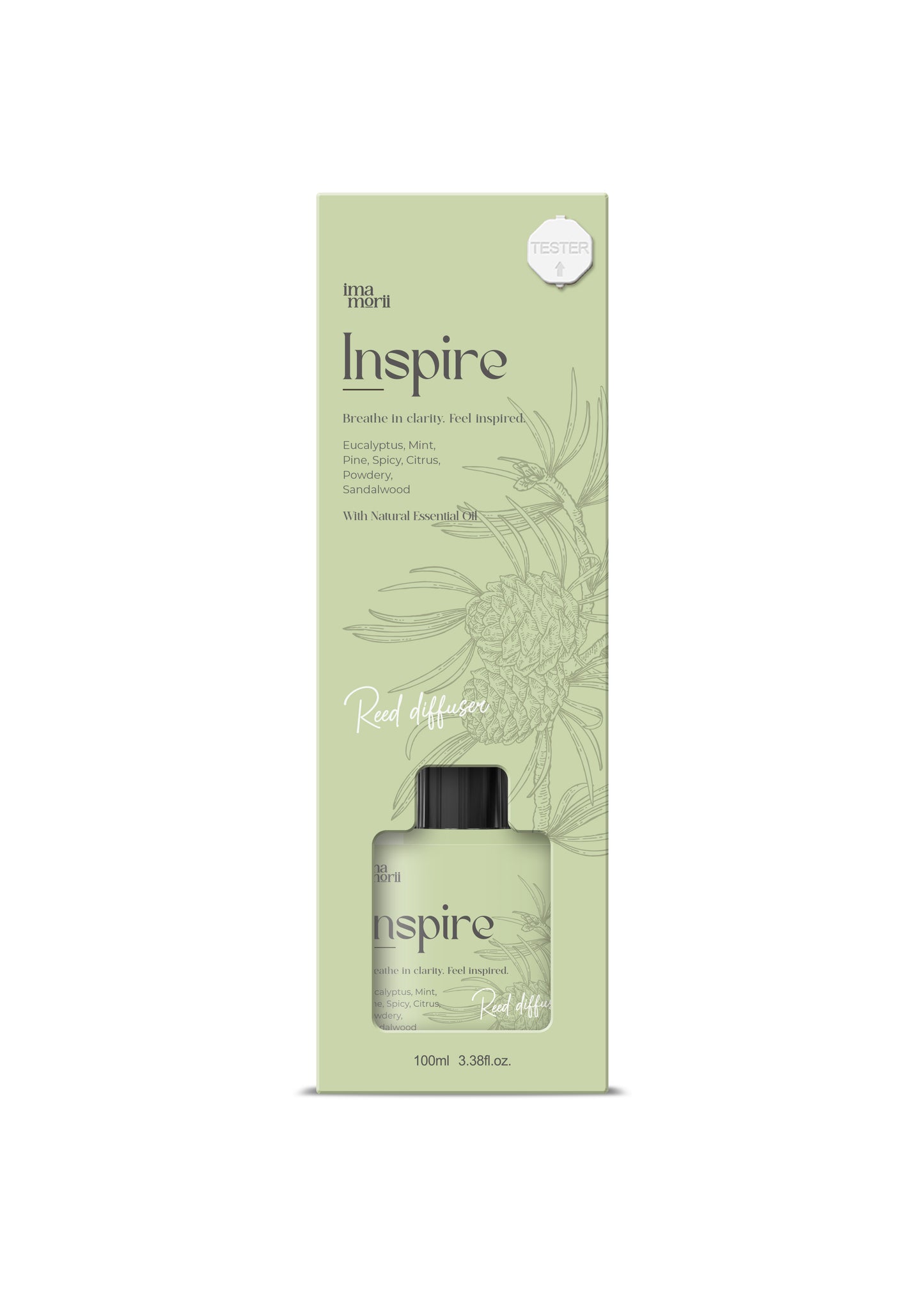 IMA MORII DAY ZEN REED DIFFUSER INSPIRE 100ML