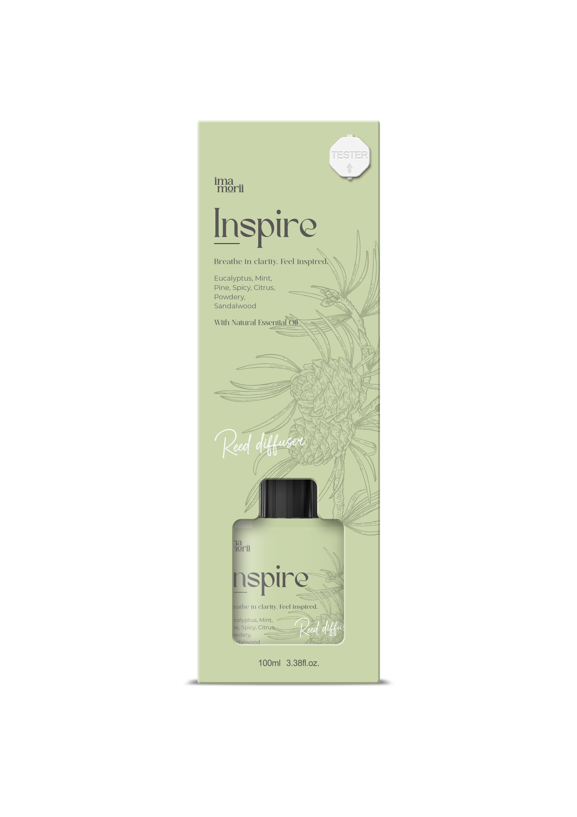 IMA MORII DAY ZEN REED DIFFUSER INSPIRE 100ML