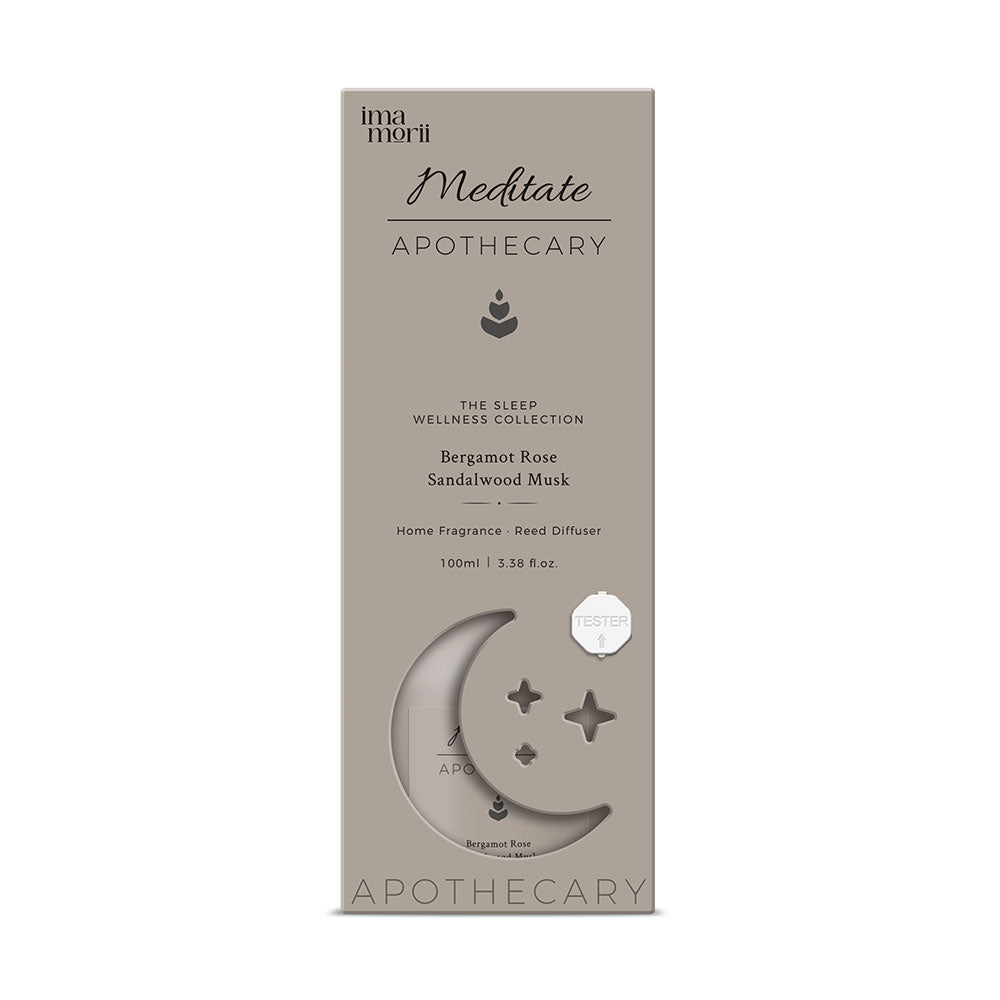 IMA MORII SLEEP WELLNESS REED DIFFUSER MEDITATE 100ML
