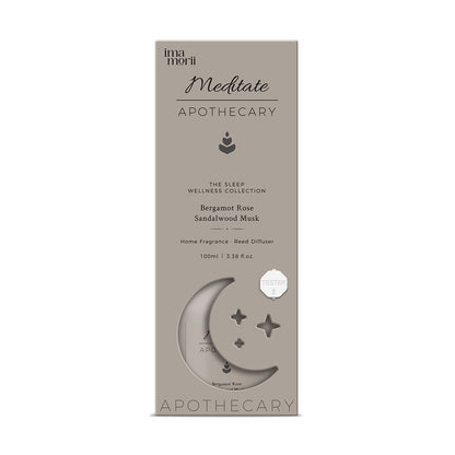 IMA MORII SLEEP WELLNESS REED DIFFUSER MEDITATE 100ML