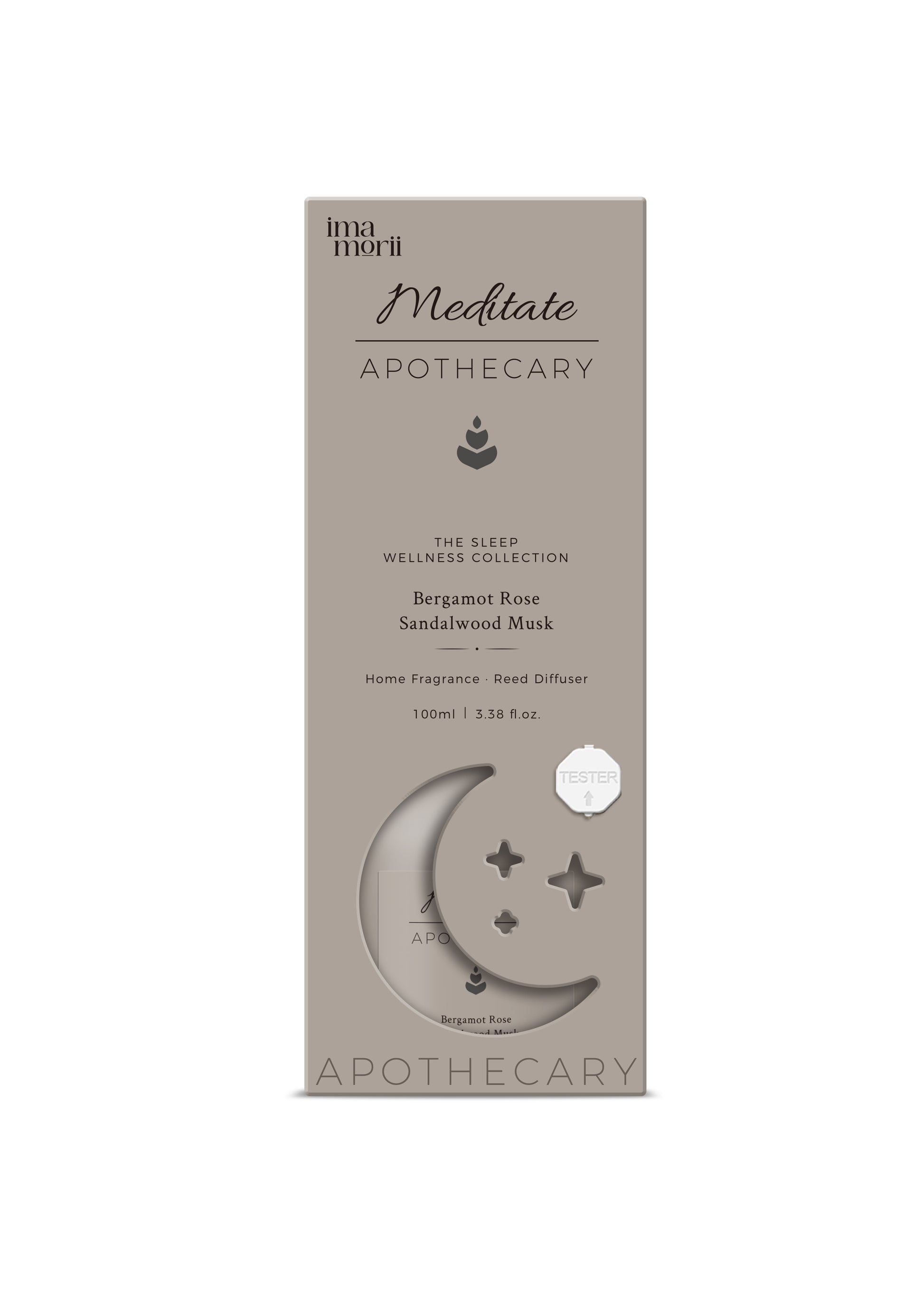 IMA MORII SLEEP WELLNESS REED DIFFUSER MEDITATE 100ML