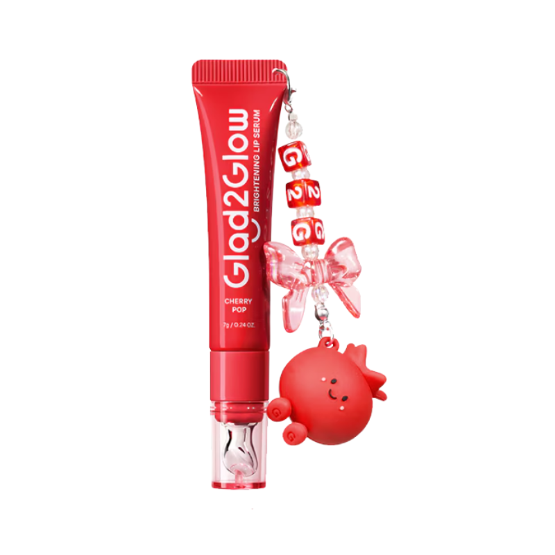 GLAD2GLOW BRIGHTENING LIP SERUM CHERRY POP 7G