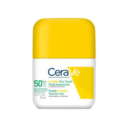 CERAVE INVISIBLE DRY TOUCH FLUID SUNSCREEN 50ML