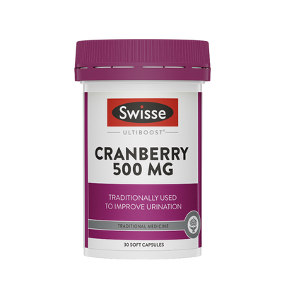 SWISSE ULTIBOOST CRANBERRY 500MG 30S