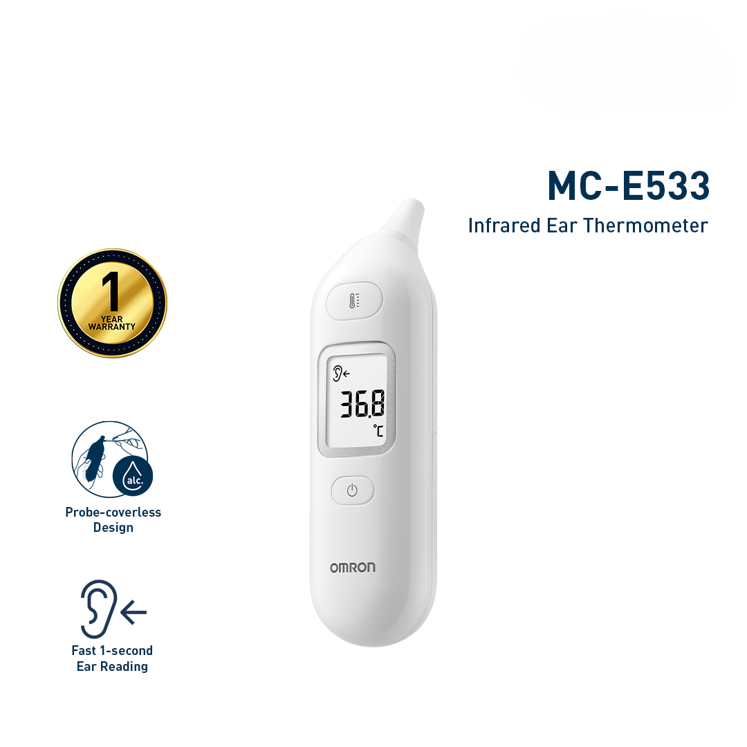 OMRON EAR THERMOMETER MC-E533-AP