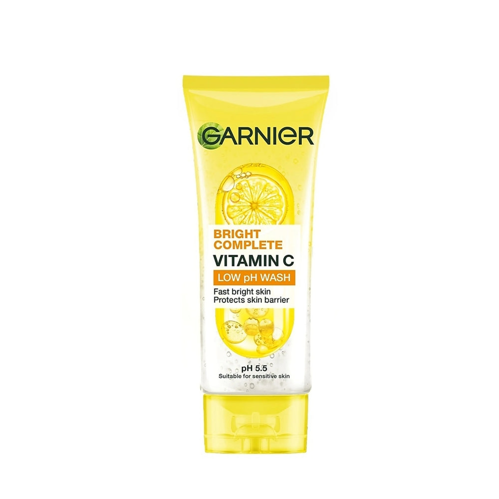 GARNIER BRIGHT COMPLETE VITAMIN C LOW PH WASH 100ML