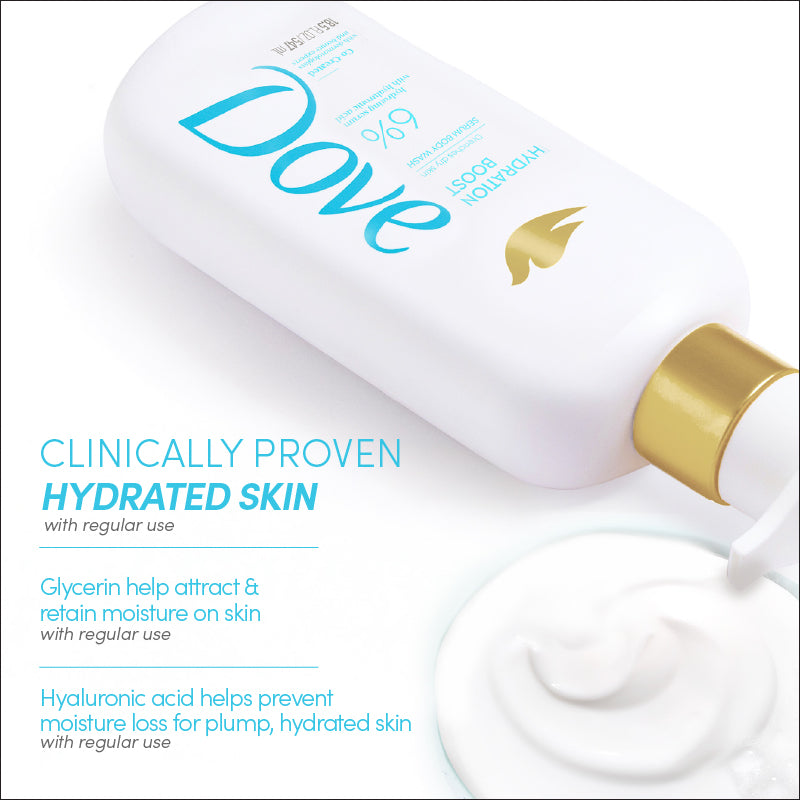 DOVE BODY WASH SERUM HYDRATION BOOST 547ML
