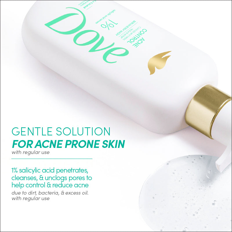 DOVE BODY WASH SERUM ACNE CONTROL 547ML