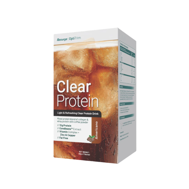 RESURGE OPTITRIM CLEAR PROTEIN AMERICANO 20GX7S