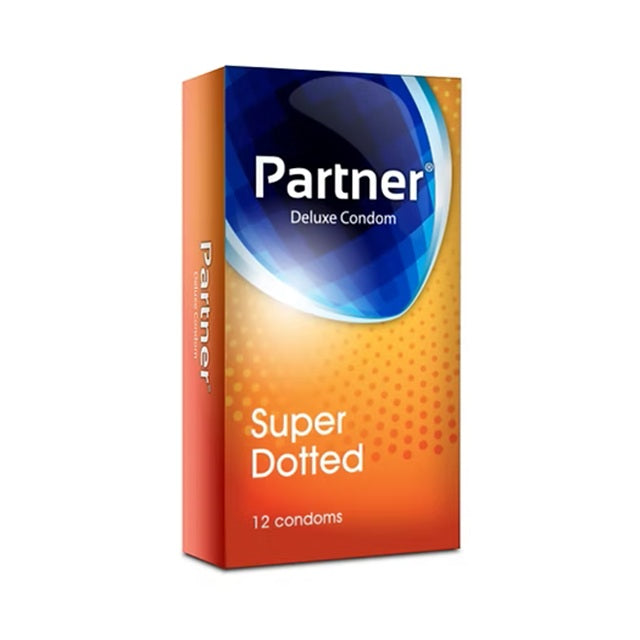 PARTNER SUPER DOTTED CONDOM 12S