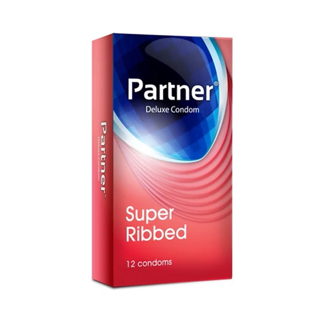 PARTNER SUPER RIBBED CONDOM 12S