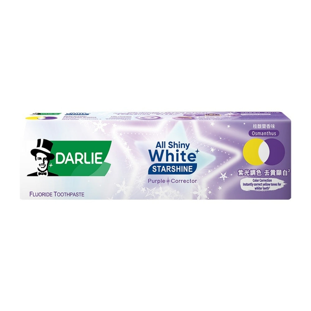 DARLIE TOOTHPASTE ALL SHINY WHITE STARSHINE PURPLE CORRECTOR 100G