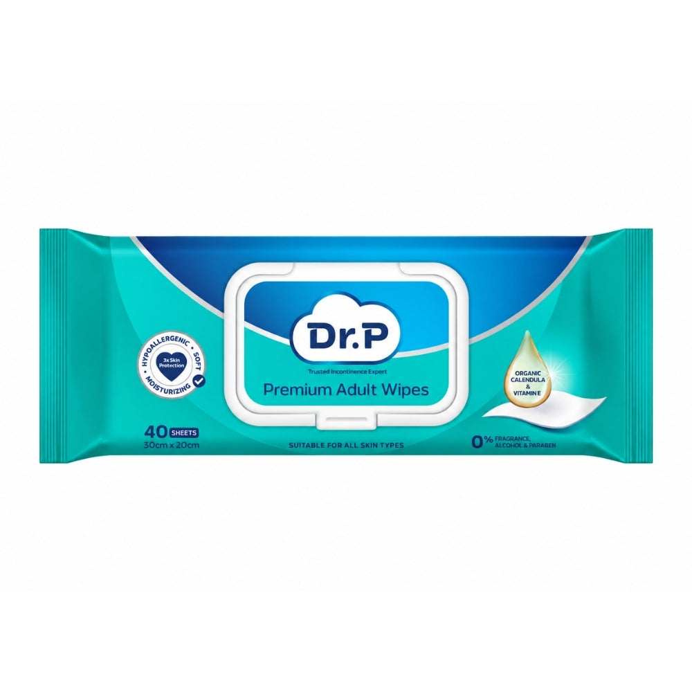 DR P ADULT WIPES 40S
