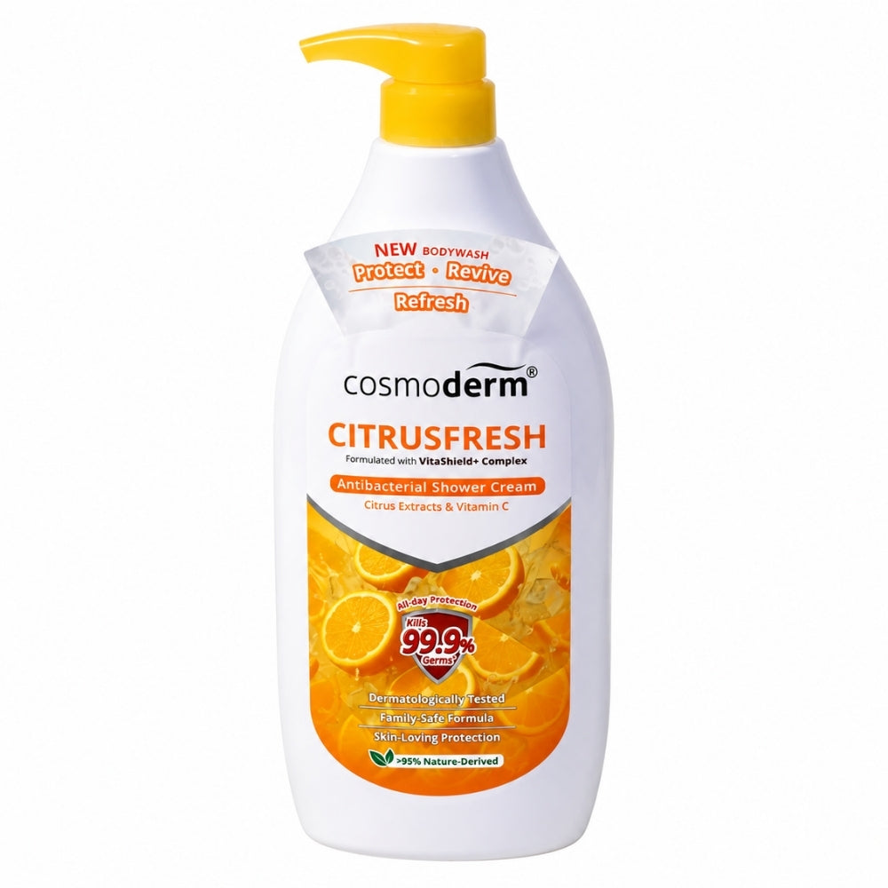 COSMODERM CITRUSFRESH ANTIBACTERIAL SHOWER CREAM 950ML