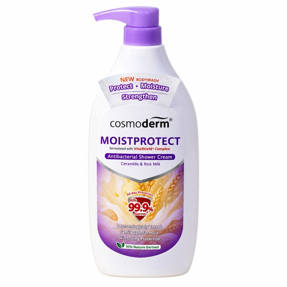COSMODERM MOISTPROTECT ANTIBACTERIAL SHOWER CREAM 950ML