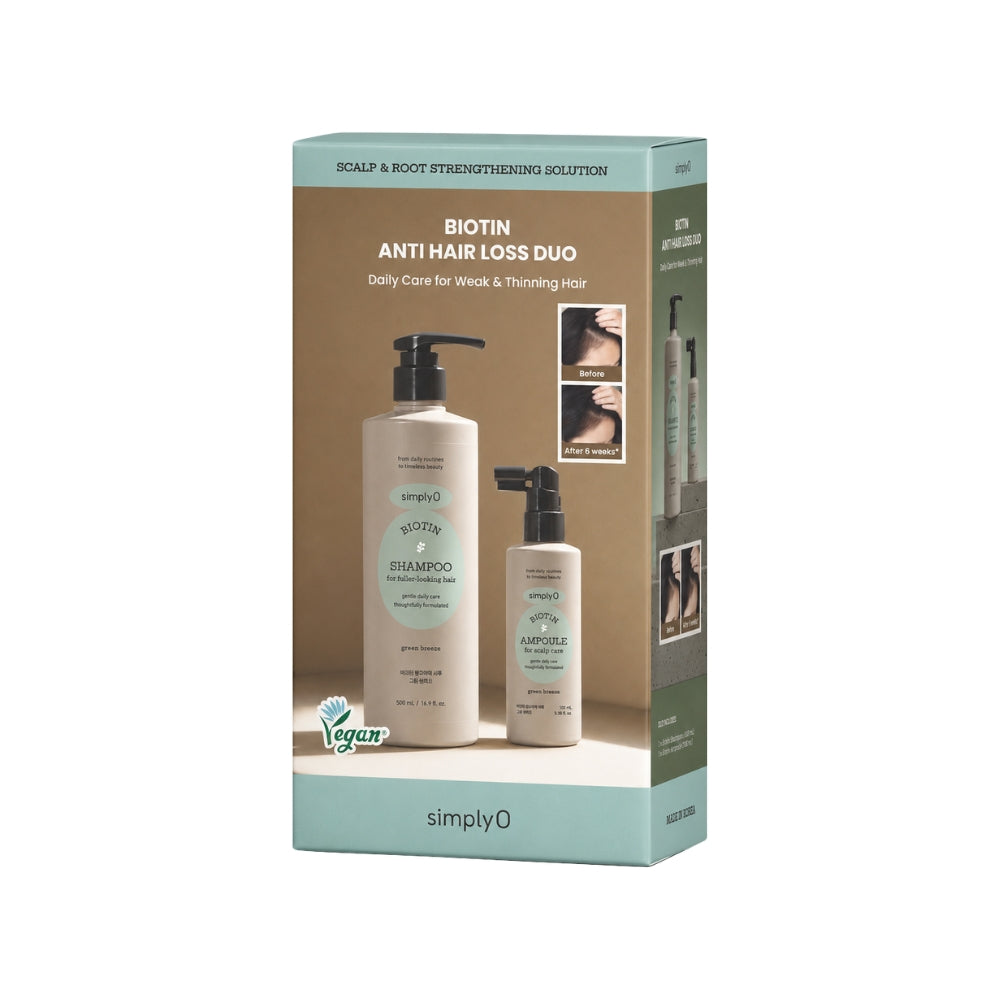 SIMPLY O BIOTIN ANTI HAIR-LOSS DUO SET