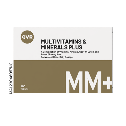QVR MULTIVITAMIN AND MINERALS PLUS 10S X10