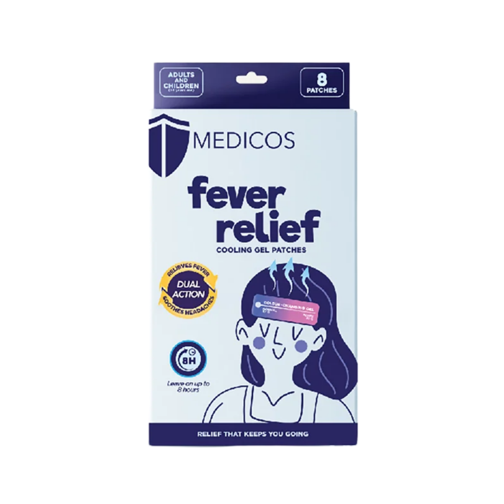 MEDICOS FEVER RELIEF PATCH 8S