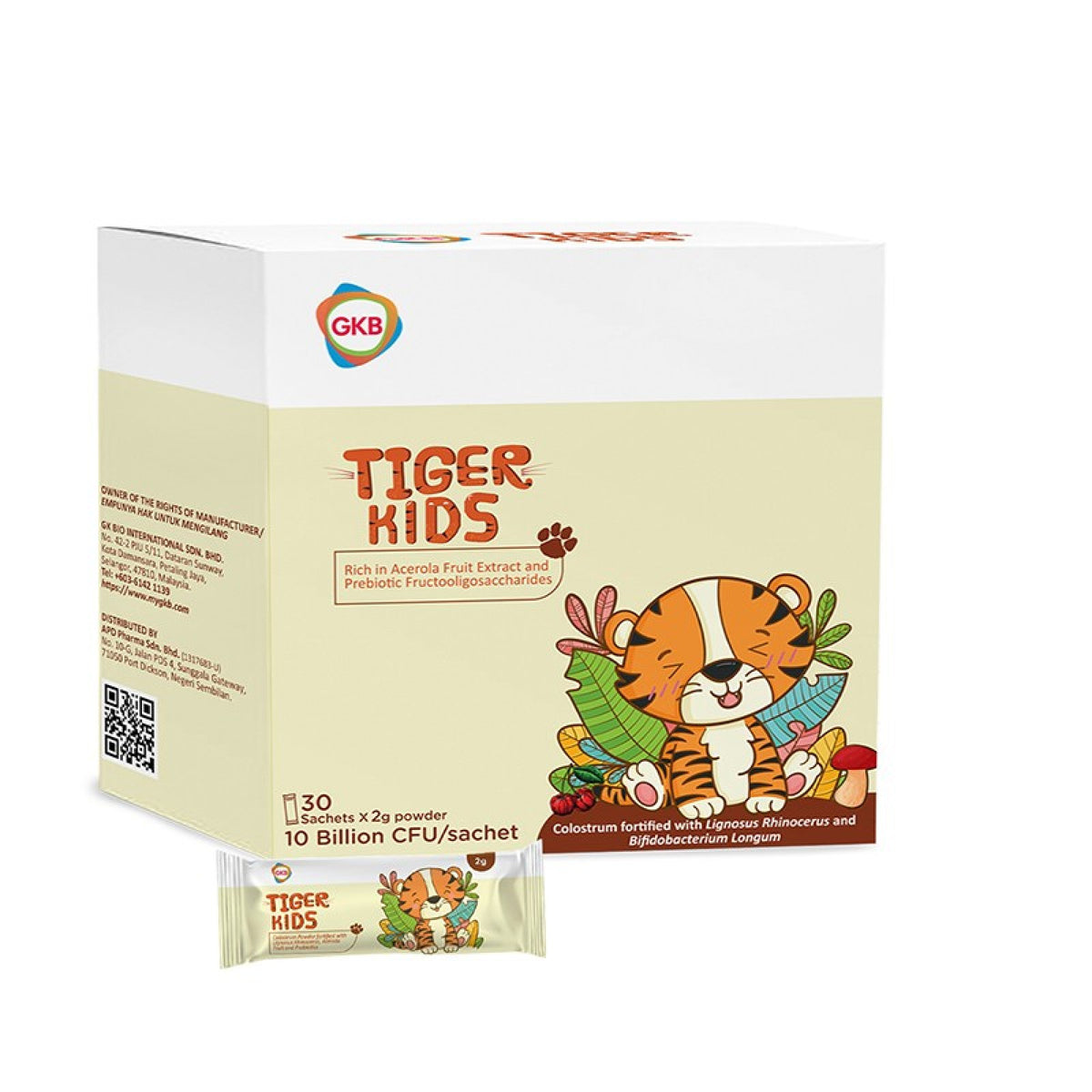GKB TIGER KIDS 2G 30S