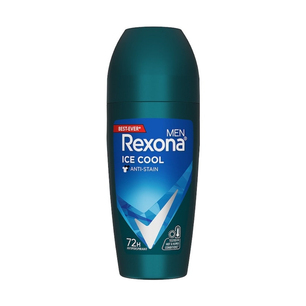 REXONA MEN ICE COOL DEODORANT ROLL ON72H 45ML