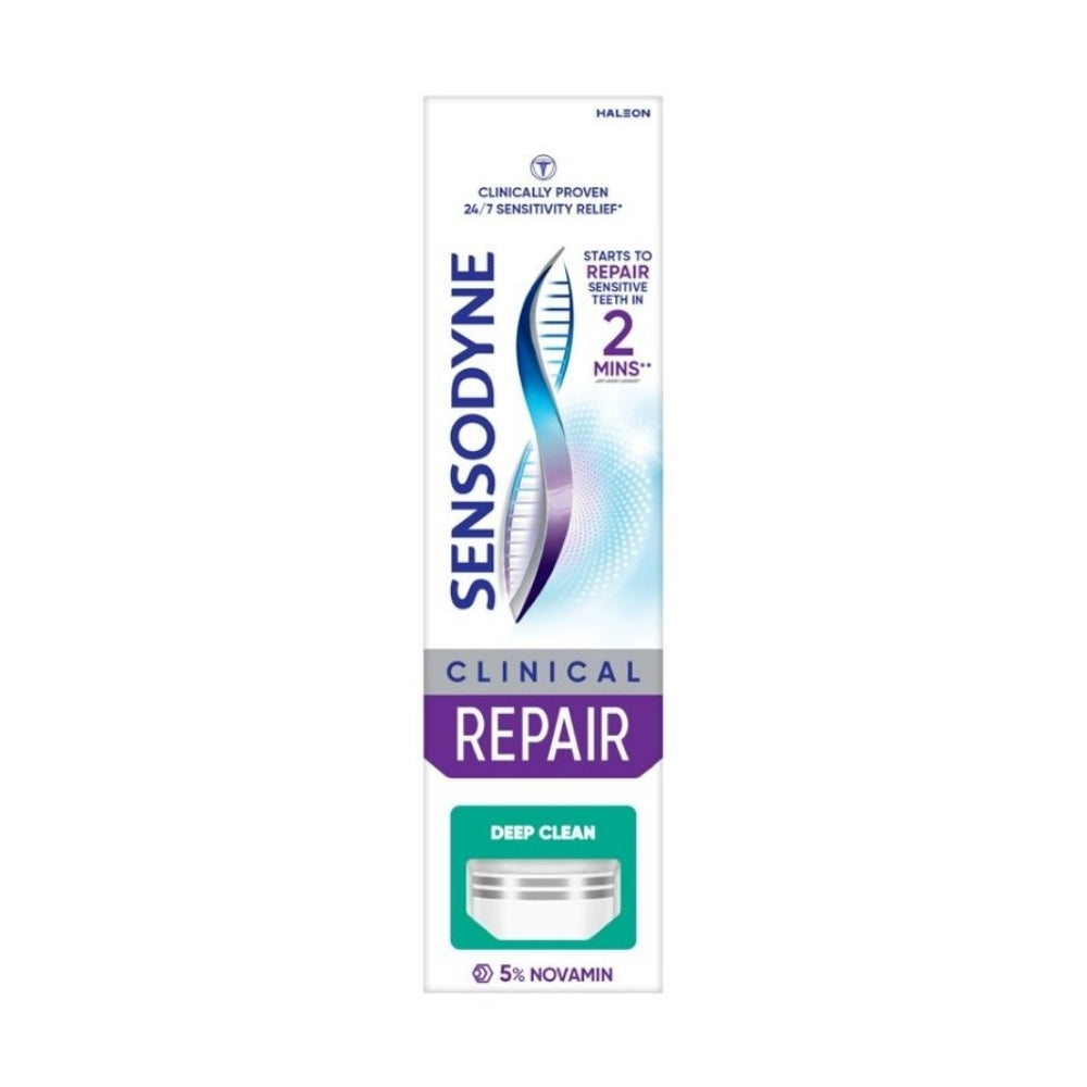 SENSODYNE TOOTHPASTE CLINICAL REPAIR DEEP CLEAN 100G