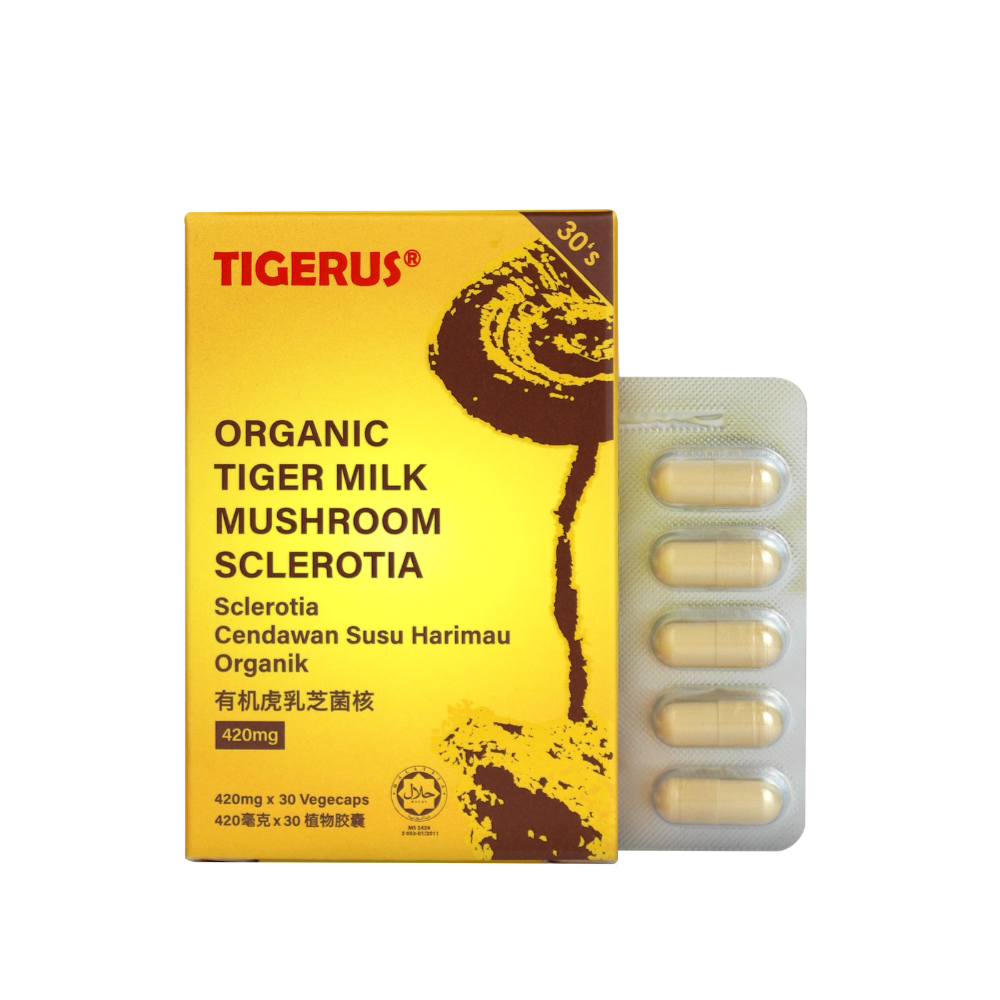 TIGERUS TIGER MILK MUSHROOM 420MG 30S
